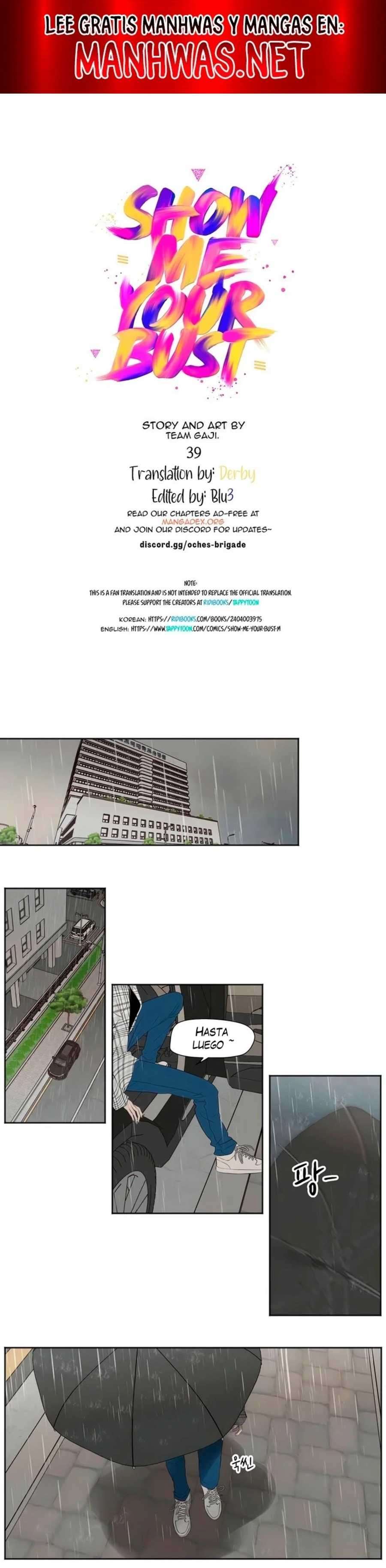 Muéstrame tu busto Capítulo 39 - Page 1