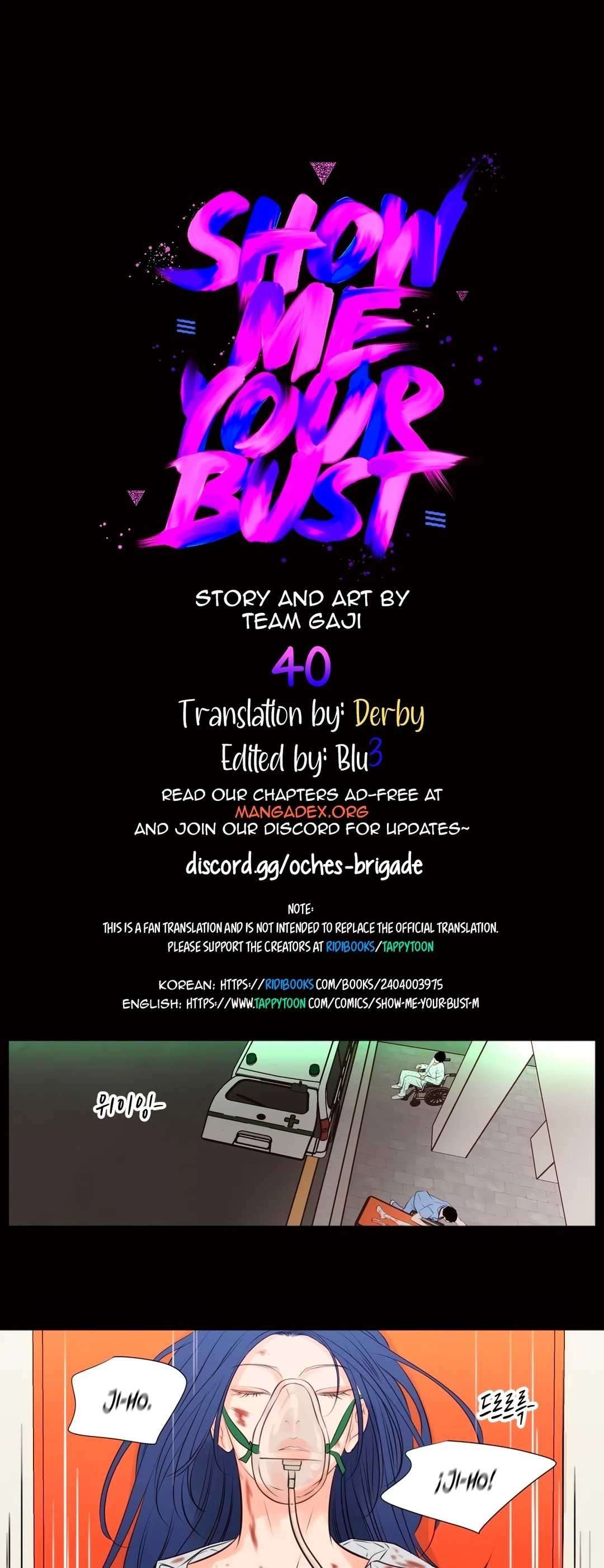 Muéstrame tu busto Capítulo 40 - Page 1