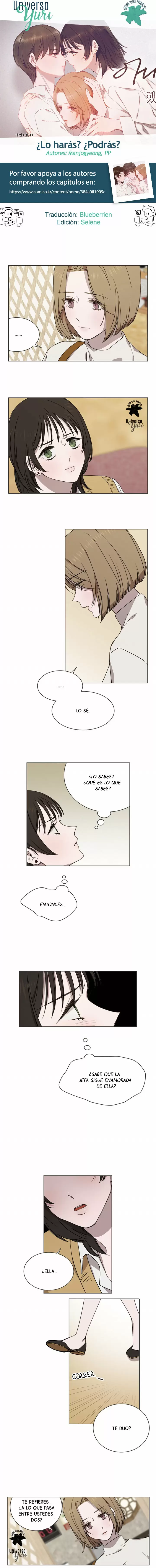 ¿Lo harías? ¿Podrías? Capítulo 28 - Page 1