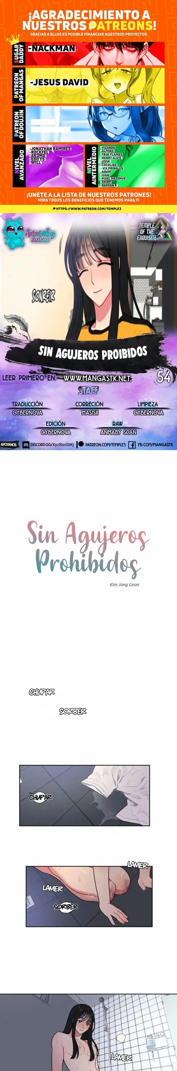 Sin Agujeros Prohibidos Capítulo 54 - Page 1