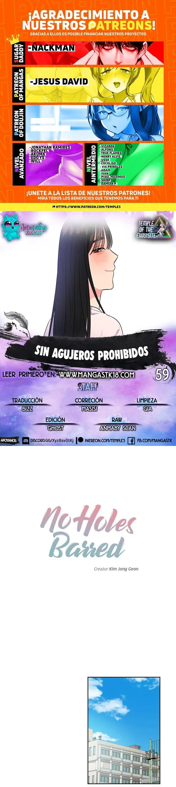 Sin Agujeros Prohibidos Capítulo 59 - Page 1